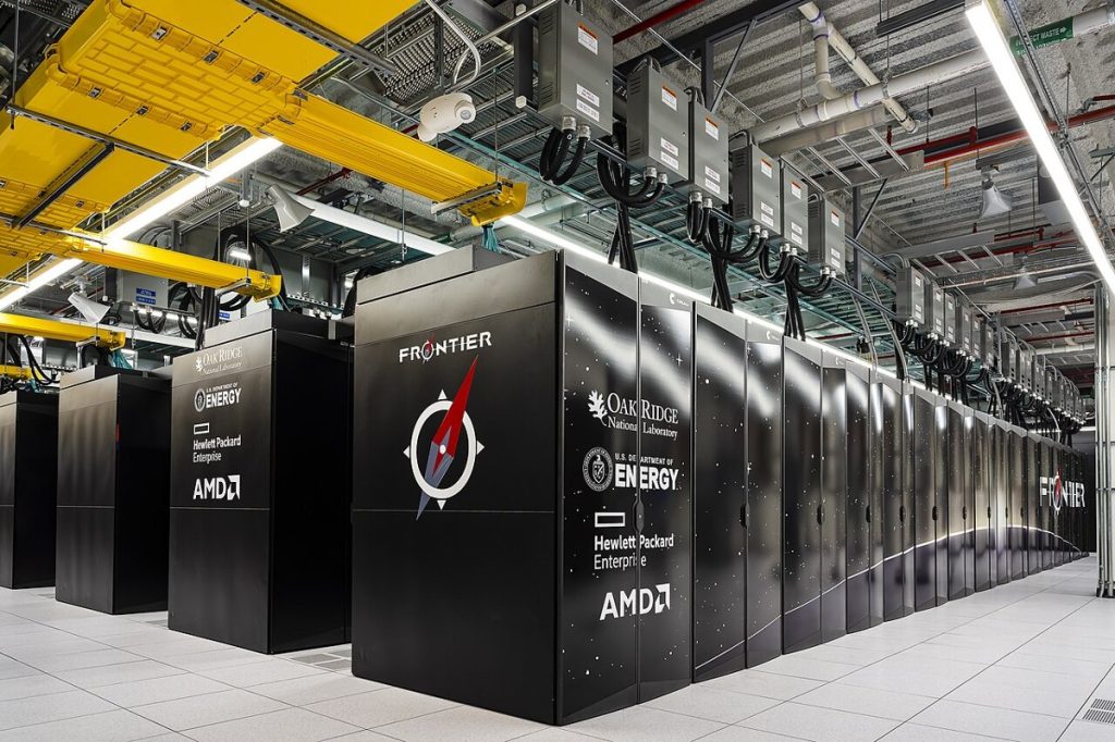 Supercomputer hardware in a computing facility